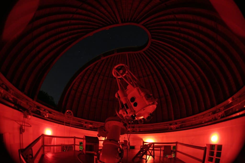 Pointing a tiny telescope at the microcosmos FocalPlane