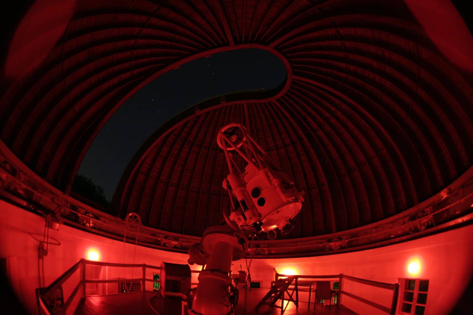 Pointing a tiny telescope at the microcosmos FocalPlane