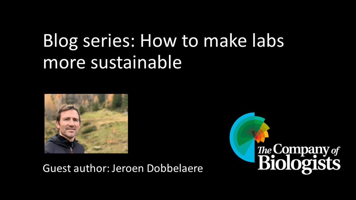 How to make labs more sustainable - FocalPlane